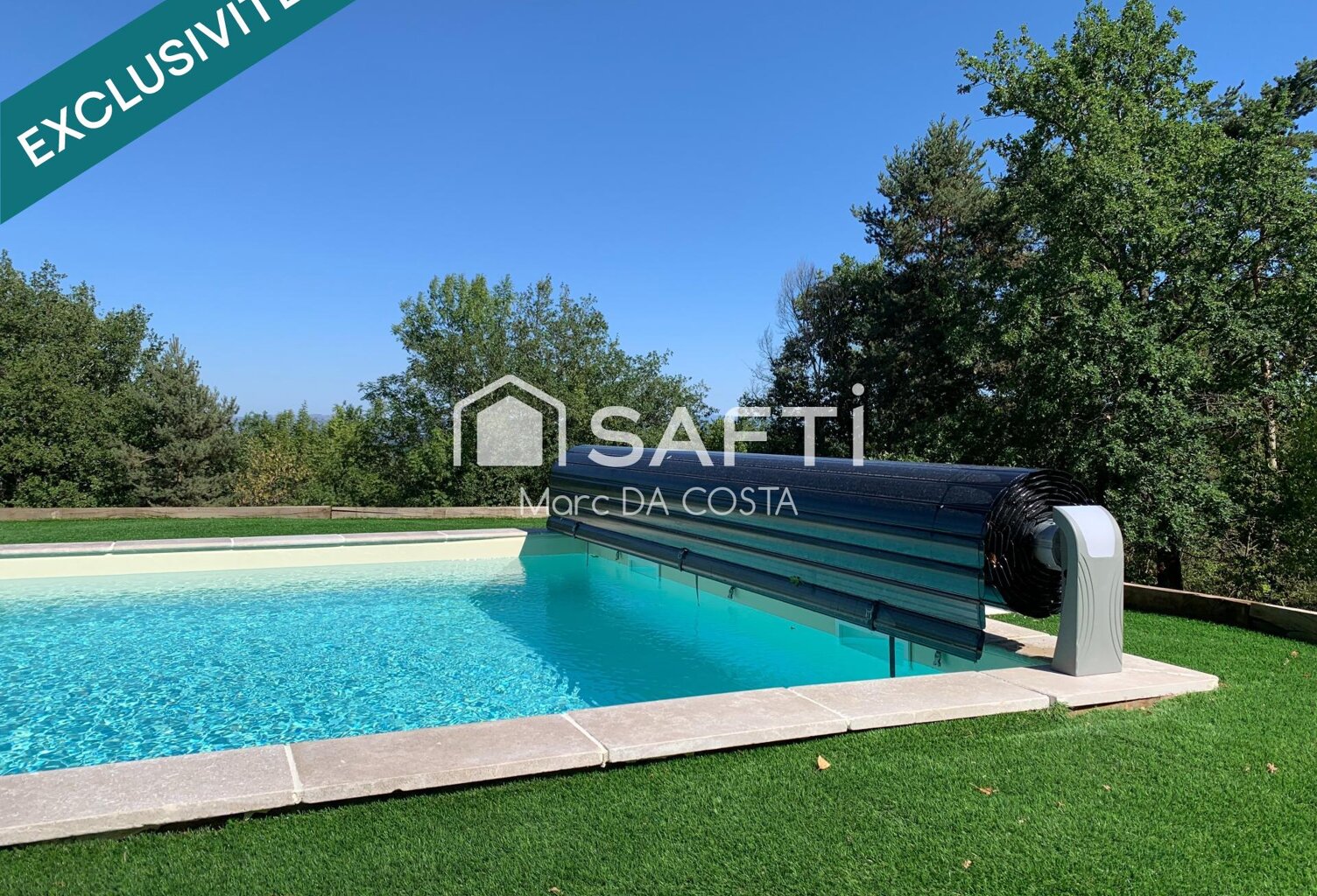 maison 170m2+pool house 35 m2+piscine-terrain 4813 m2 — photo 1