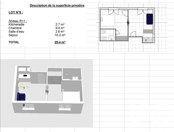 Vente Appartement 2 pièces - Photo 2