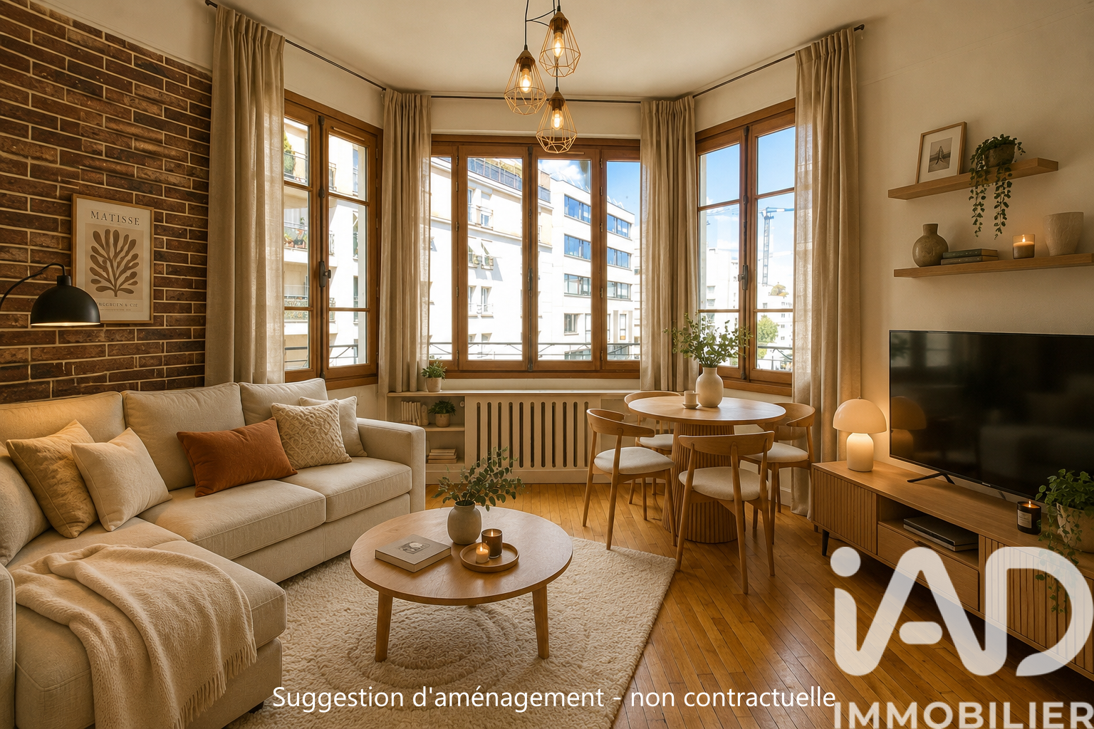 Vente Appartement 3 pièces - Photo 2