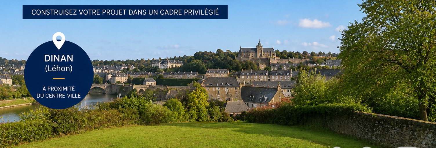 Terrain  616 m² à vendre à Dinan (22100)