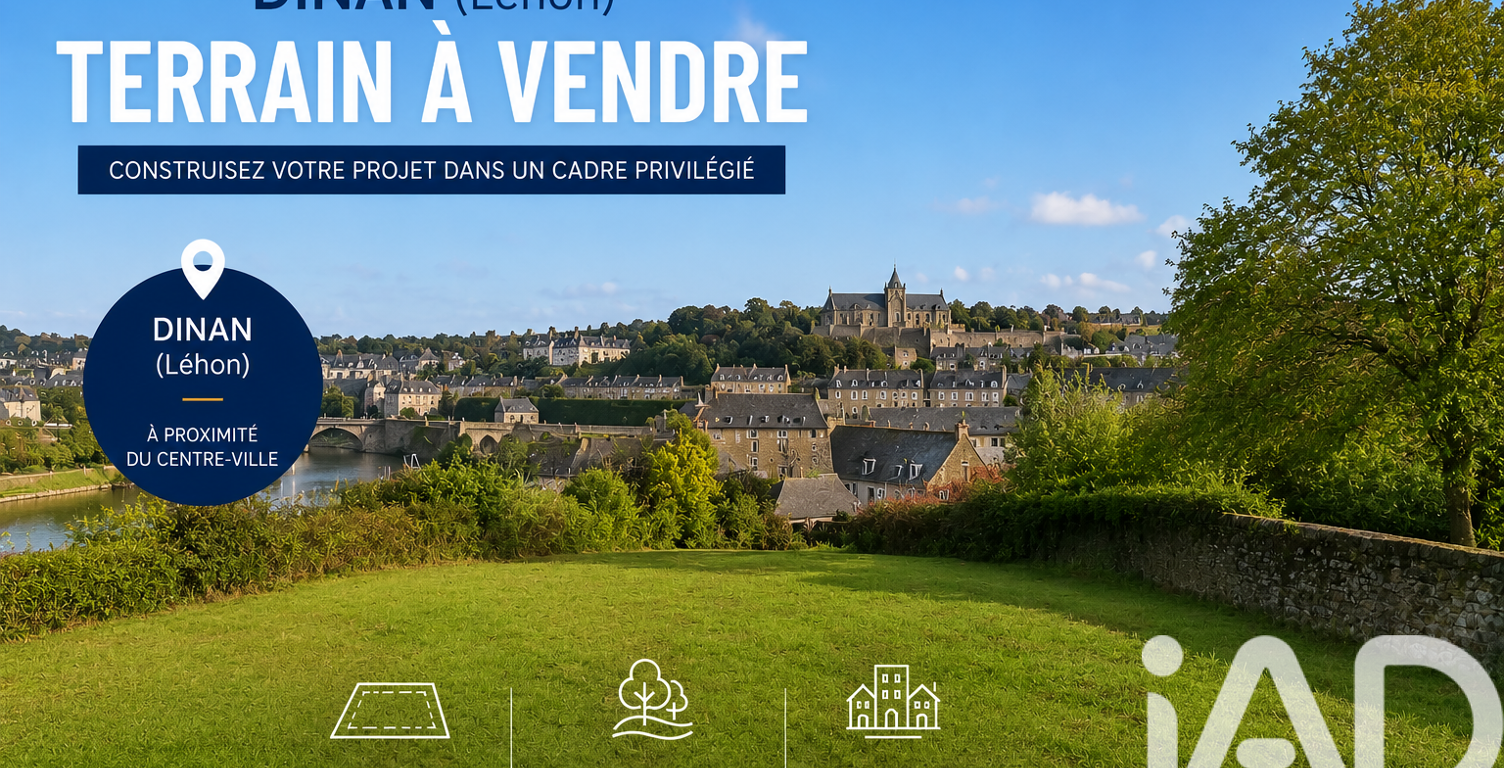 Vente Terrain à bâtir 616 m&sup2; — photo 1