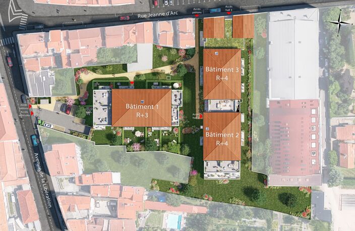 Vente programme neuf T1, T2, T3, T4, T5 0 à 110 m² Riom (63200) — photo 4