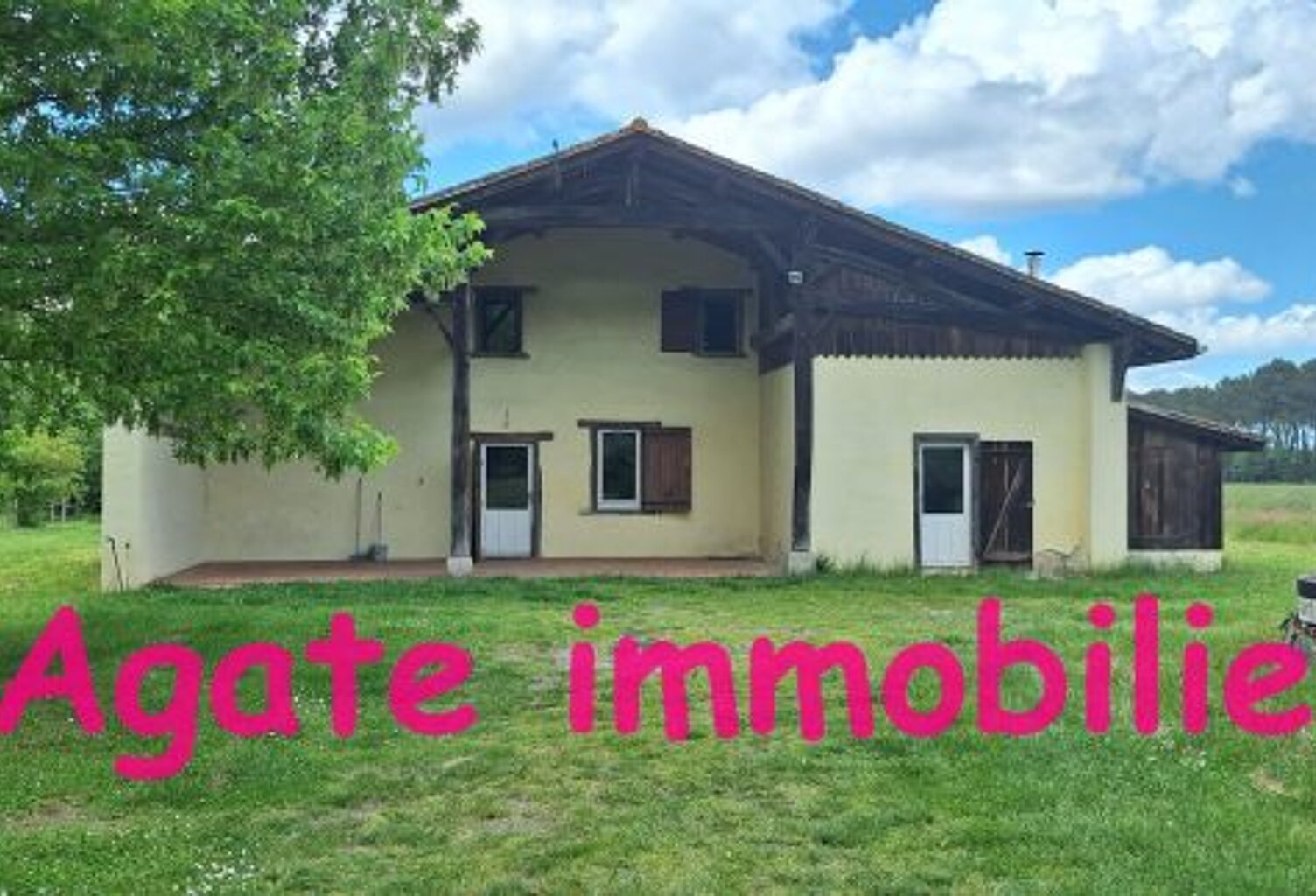 MAISON ANCIENNE  RENOVEE A LOUER 154 M² CAPTIEUX 33840 — photo 1