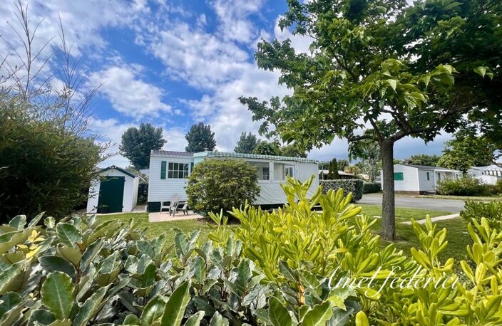 Mobile-Home - 36 m2 + 20 m2 de terrasse - sur parcelle 236 m2 - piscine privée - 5 min plage- SAINT GILLES CROIX DE VIE (85) — photo 2