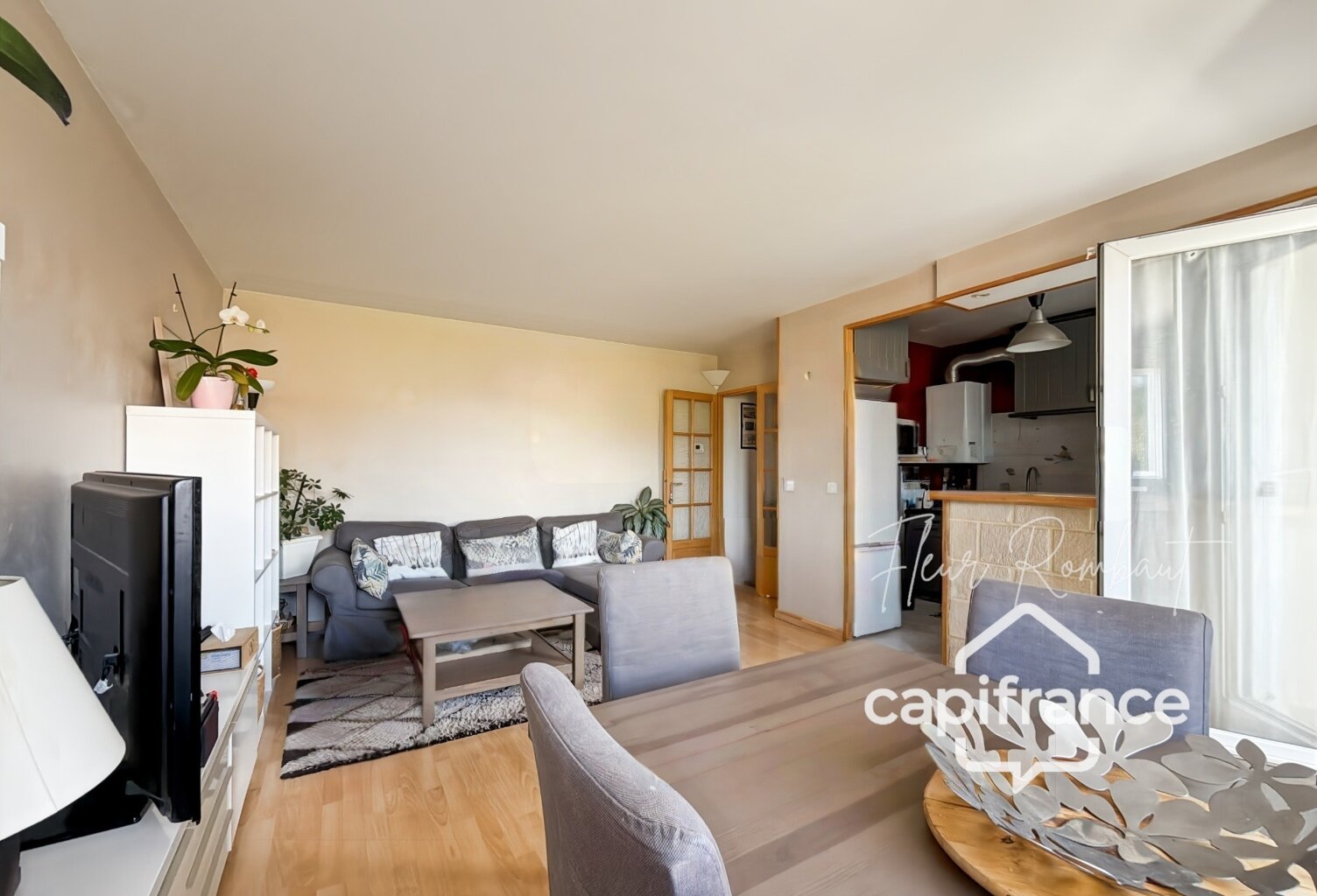 3 pièces loué avec balcon et parking – La Clef Saint-Pierre — photo 1