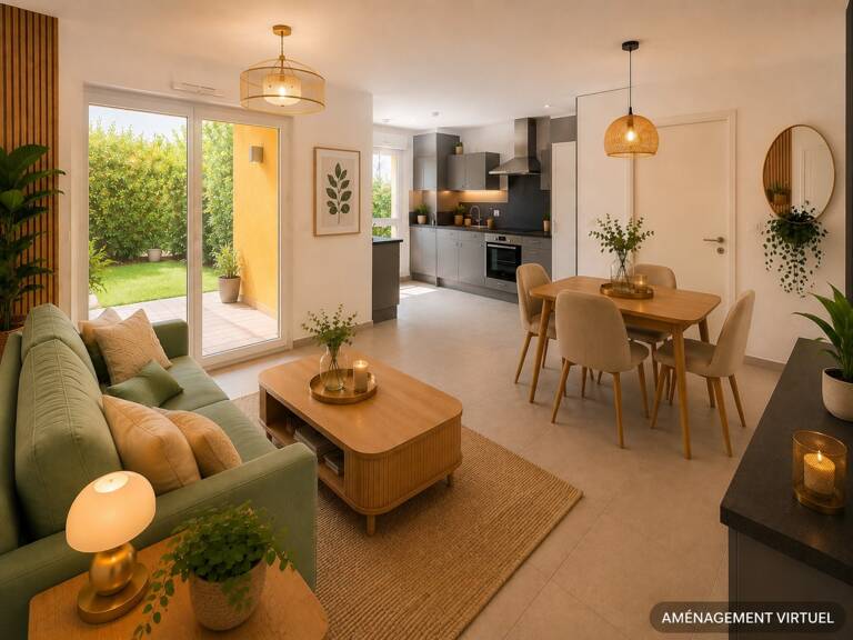 Appartement 2 pièces avec jardin – Saint-Priest, secteur Revaison — photo 1