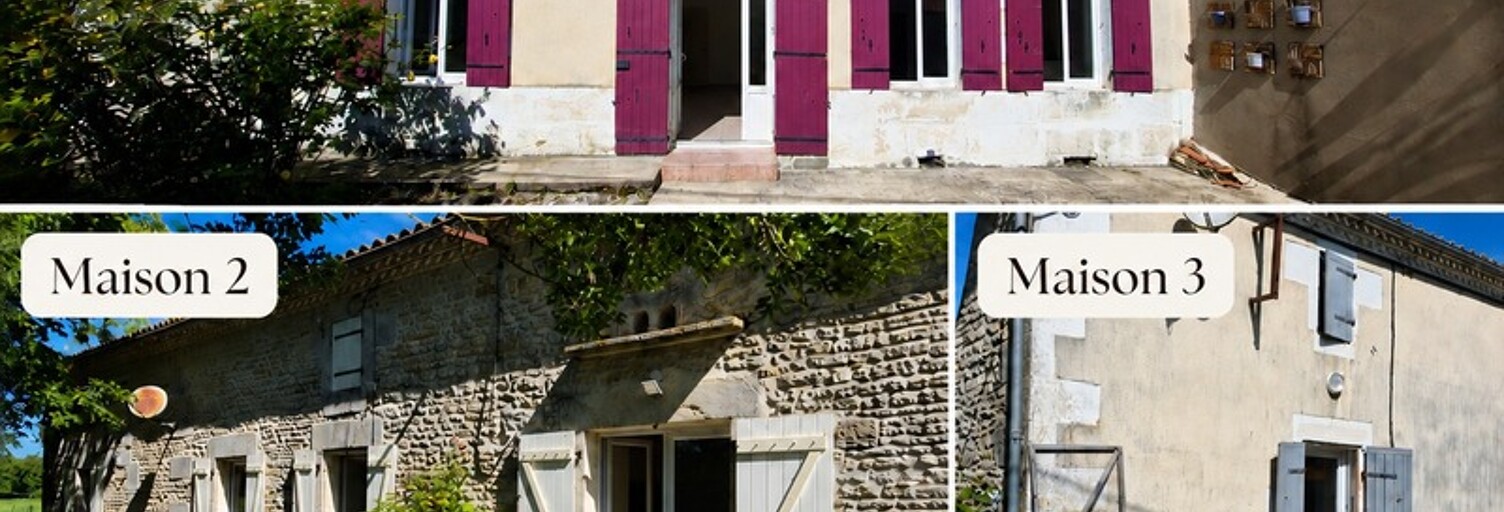 Maison 9 Pièces 300 m² à vendre à Moragne (17430)