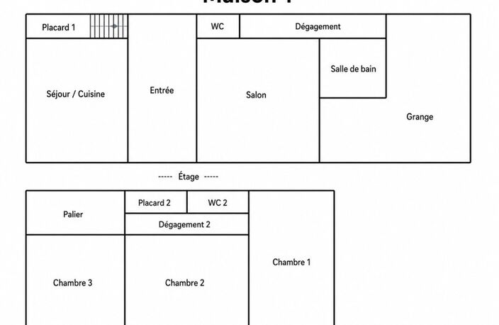 Ensemble immobilier avec 3 maisons sur 5 110 m² – Moragne 17430 — photo 2