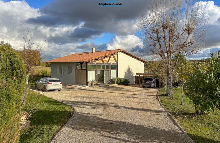 Maison à vendre 5 pièces MONTESQUIEU (82) de 125m2 habitables sur un terrain de 2000m2 — photo 2