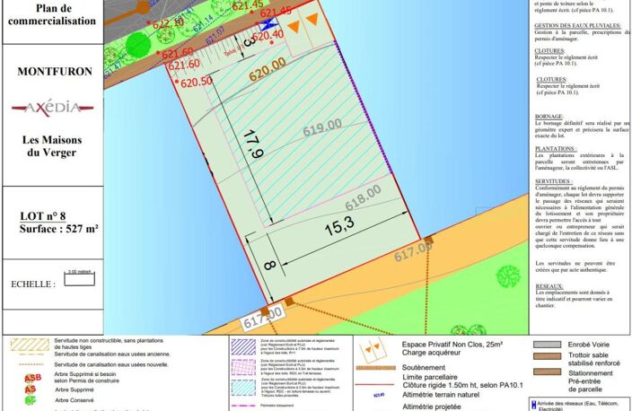 MON TERRAIN CONSTRUCTIBLE A MONTFURON DE 527 M² — photo 4