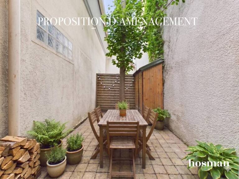 Maison dans rue privée - 5 pièces de 100 m² avec patios - Rue Paul Langevin, Saint-Ouen-sur-Seine — photo 1