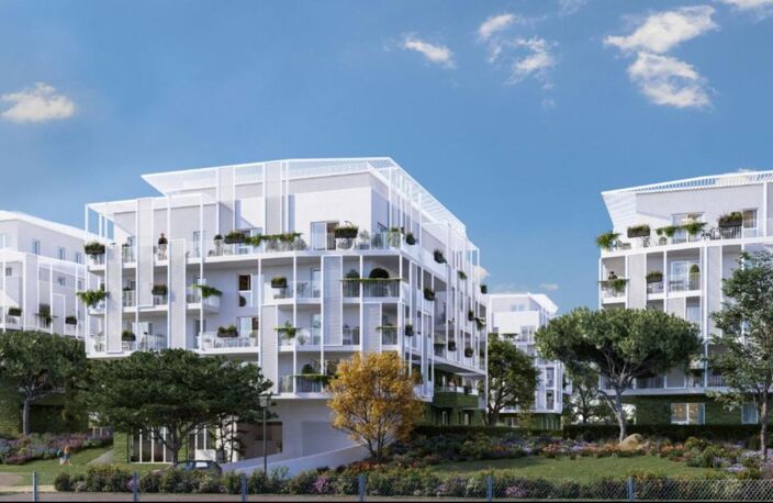 APPARTEMENT TYPE 4 EN REZ-DE-JARDIN AVEC TERRASSE ET DOUBLE PARKING EN SOUS-SOL DANS RÉSIDENCE NEUVE MARSEILLE 9E — photo 3