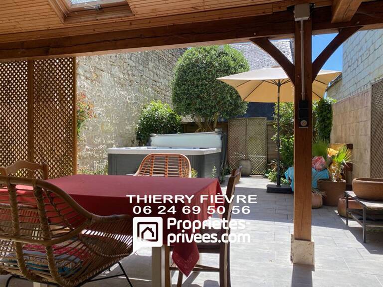 A VENDRE 37140 Chouzé sur Loire Maison de village 5 pièces , 115 m2 , 3 chambres  avec patio et spa — photo 1