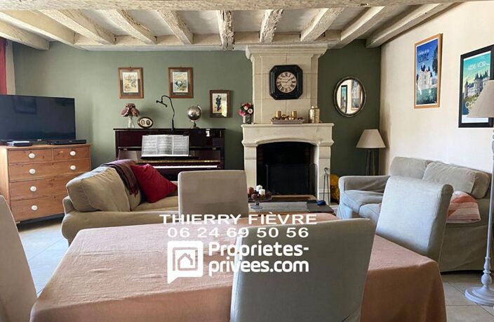 A VENDRE 37140 Chouzé sur Loire Maison de village 5 pièces , 115 m2 , 3 chambres  avec patio et spa — photo 3
