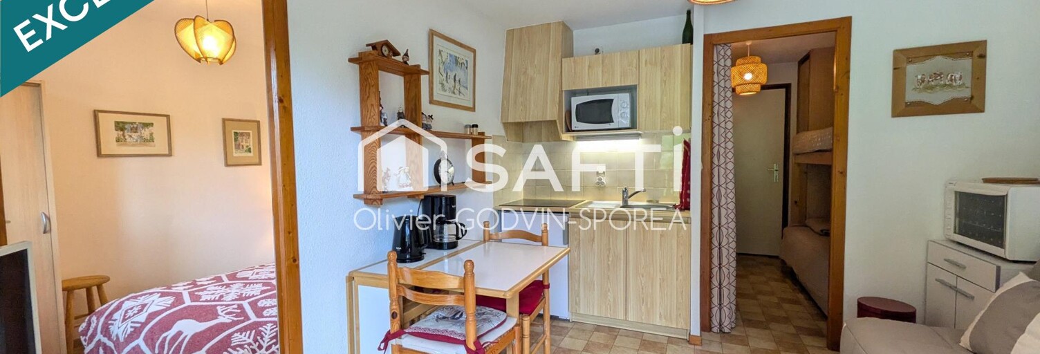 Appartement 2 Pièces 24 m² à vendre à Le Biot (74430)