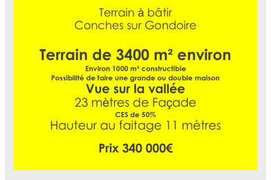 Terrain  340000 €