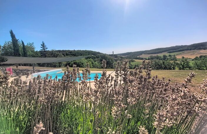Élégante Maison en Pierre du Quercy  Vue Panoramique, Piscine & 1 Ha de Nature — photo 2