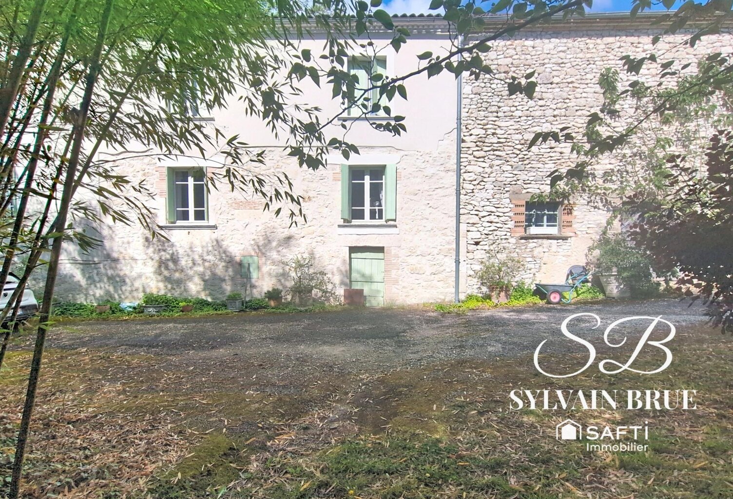 Maison en pierre Quercy Blanc avec hangar et grange  Potentiel rénovation totale — photo 1