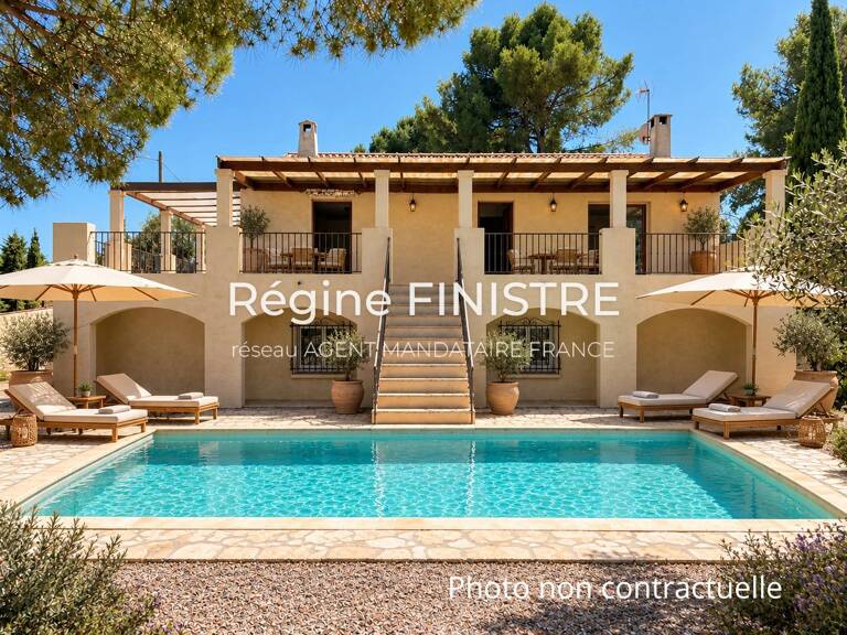 LE MUY -MAISON -T5 RENOVEE  199 M2 -VUE DEGAGEE- TERRAIN 2158 M2 -DEPENDANCES -DPE B — photo 1