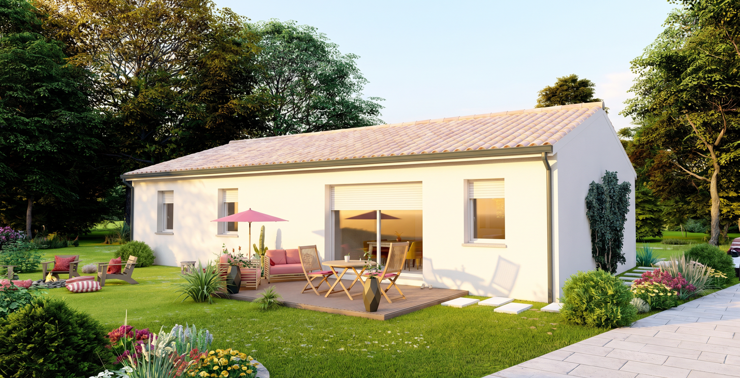 Vente maison à construire 100 m² Verneuil-sur-Vienne (87430) — photo 1