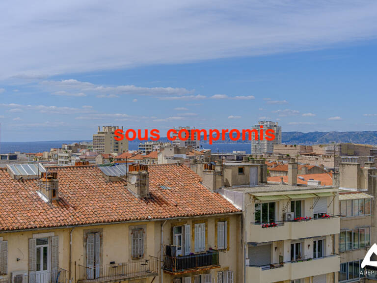ST Victor/Endoume, T3/4 82m2 av. 2  BALCONS (20m2), VUE MER & Ntre DAME — photo 1