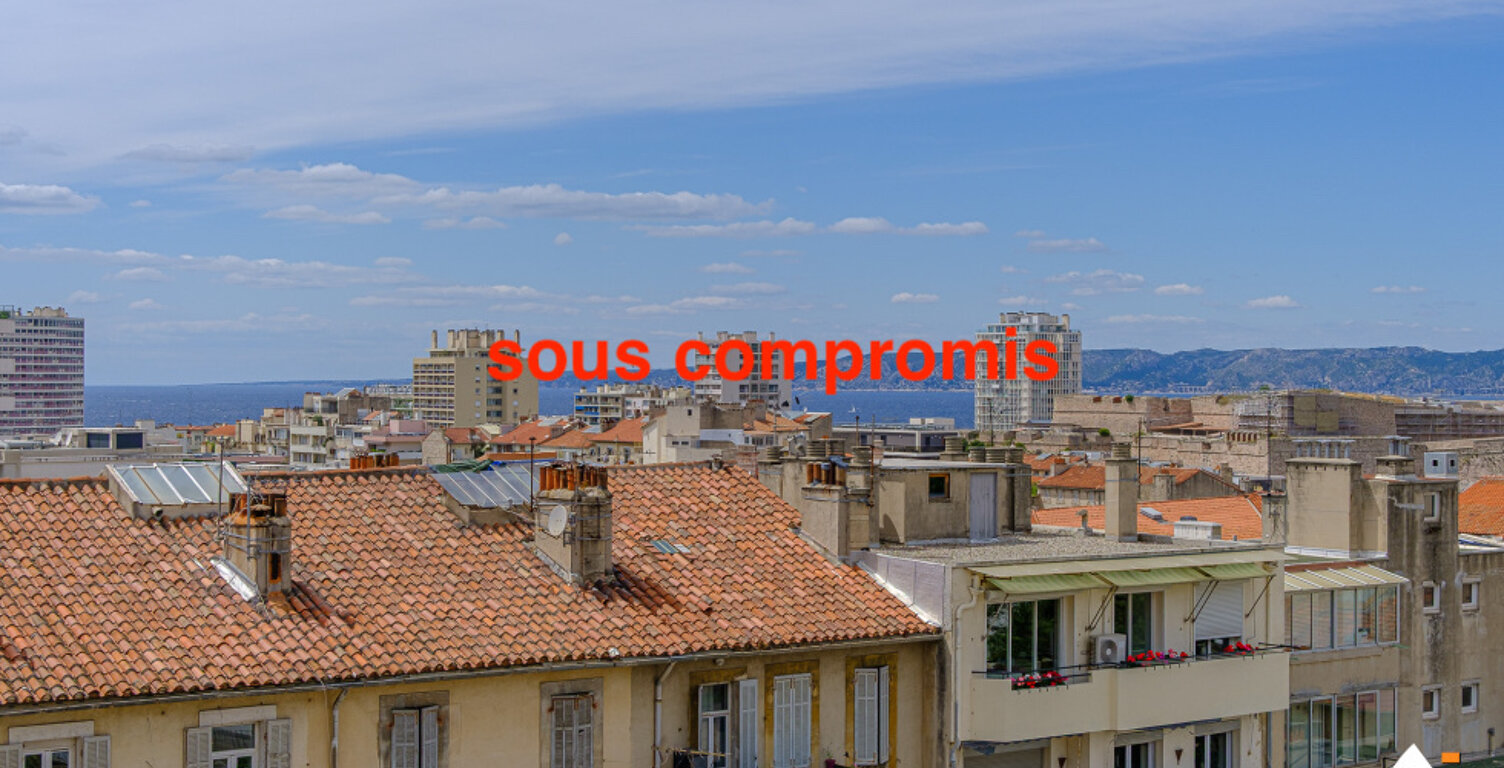 ST Victor/Endoume, T3/4 82m2 av. 2  BALCONS (20m2), VUE MER & Ntre DAME — photo 1