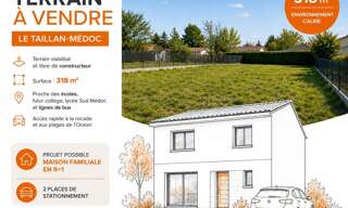 Terrain  318 m² à vendre à Le Taillan-Médoc (33320)
