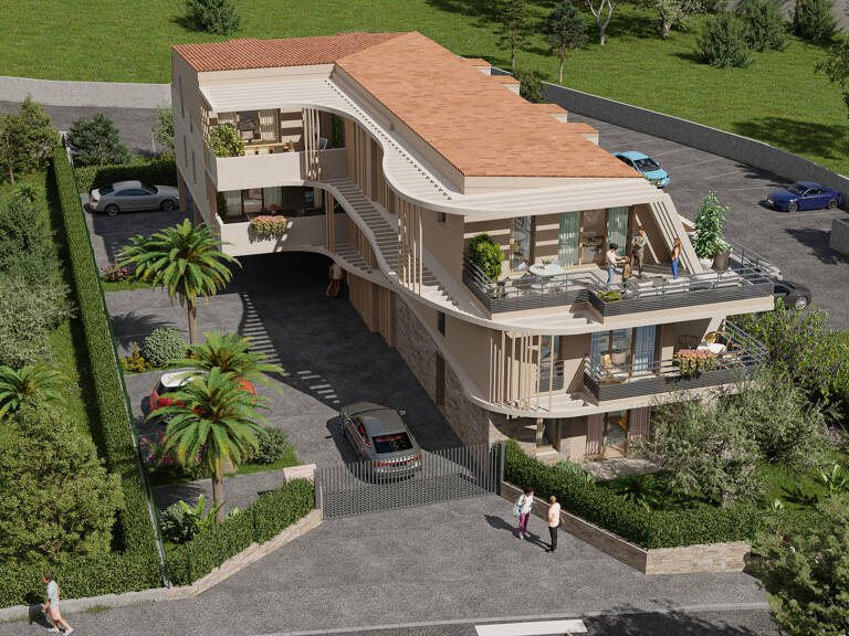 Programme neuf à Villeneuve-Loubet, 4 pièces en rez-de-jardi — photo 1