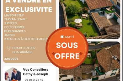 Maison 3 pièces 224000 €