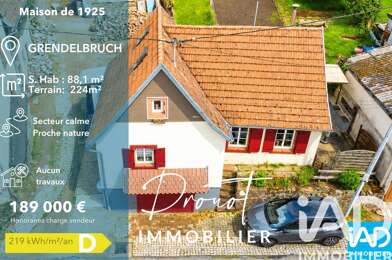 Maison 4 pièces 189000 €