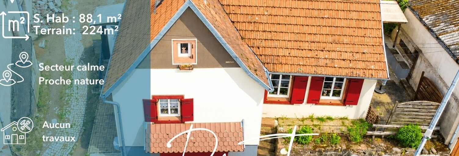 Maison 4 Pièces 88 m² à vendre à Grendelbruch (67190)