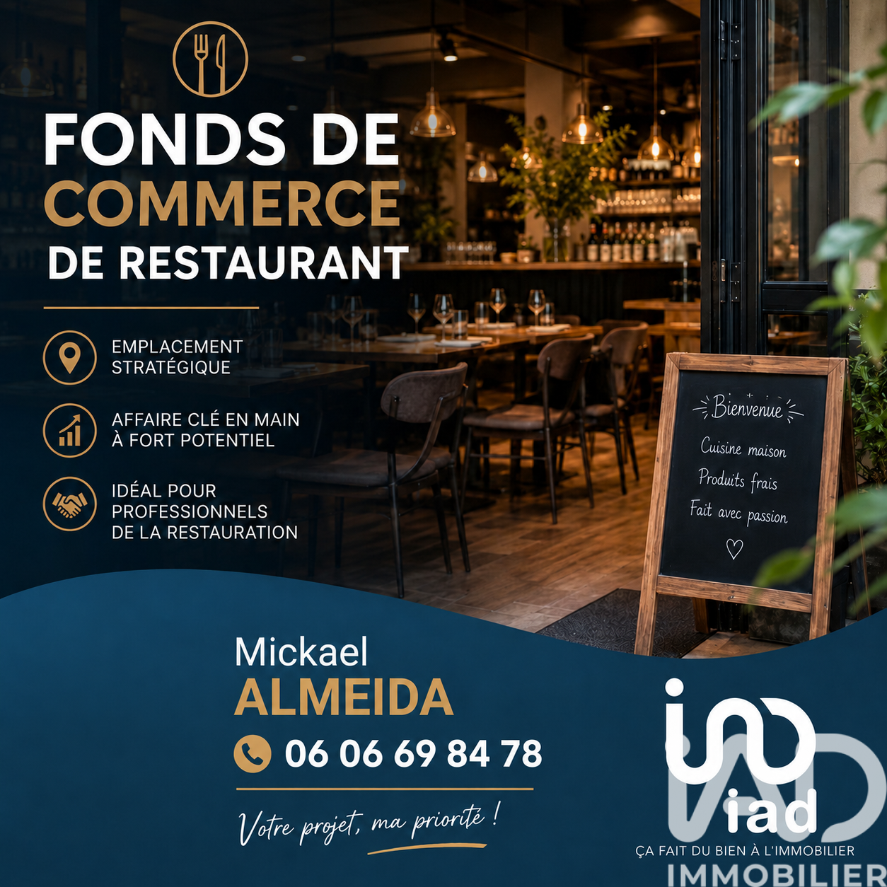 Agence immobilière de I@D FRANCE