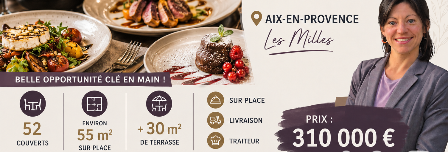 Commerce  100 m² à vendre à Aix-en-Provence (13290)