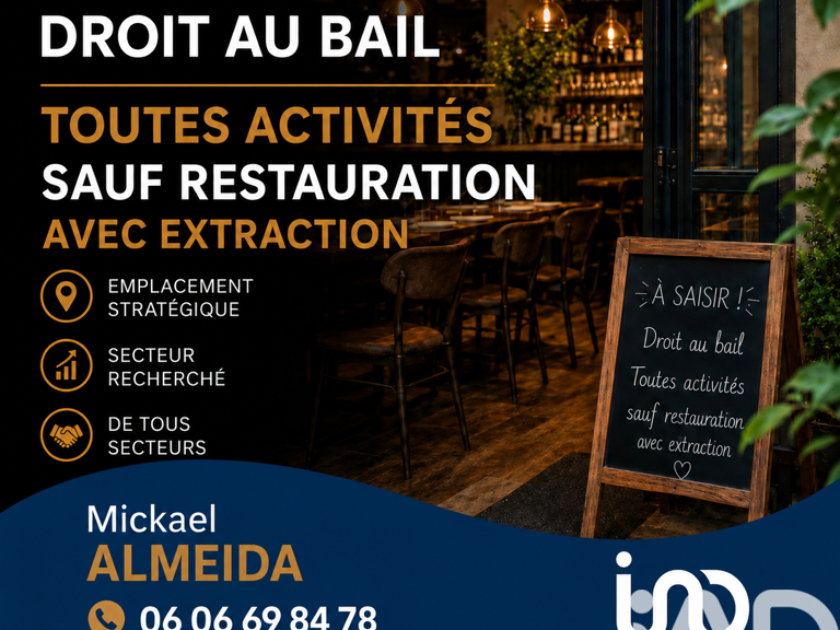 Vente Local commercial 18 m&sup2; — photo 1