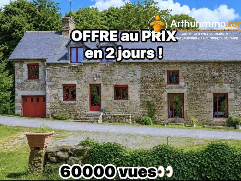 Longère de charme rénovée avec goût – Un véritable havre de paix en campagne de Mellé — photo 1