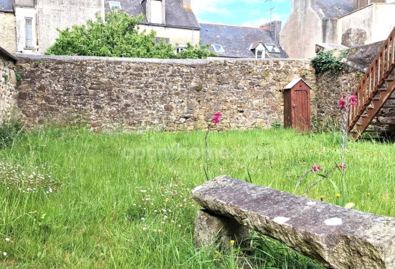 A vendre Bretagne-Finistere-Douarnenez-centre ville-Maison- 18 pièces-Terrasse-Jardin-local commercial — photo 1
