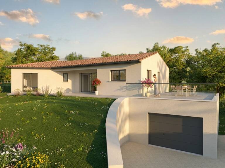 À vendre : Maison contemporaine 115 m² avec terrasse panoramique et grand garage – Saint-Montan (Ardèche) — photo 1