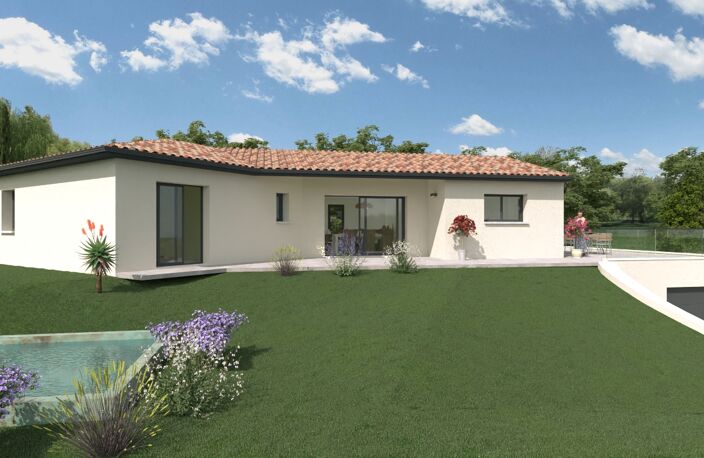 À vendre : Maison contemporaine 115 m² avec terrasse panoramique et grand garage – Saint-Montan (Ardèche) — photo 2