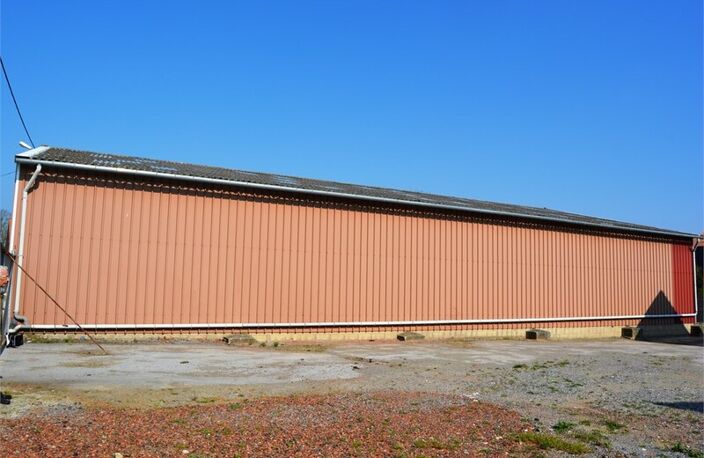 Dpt Nord (59), à louer CANTAING SUR ESCAUT Bâtiment 600 m² - Plain pied - Parking 1100 m² clos — photo 2