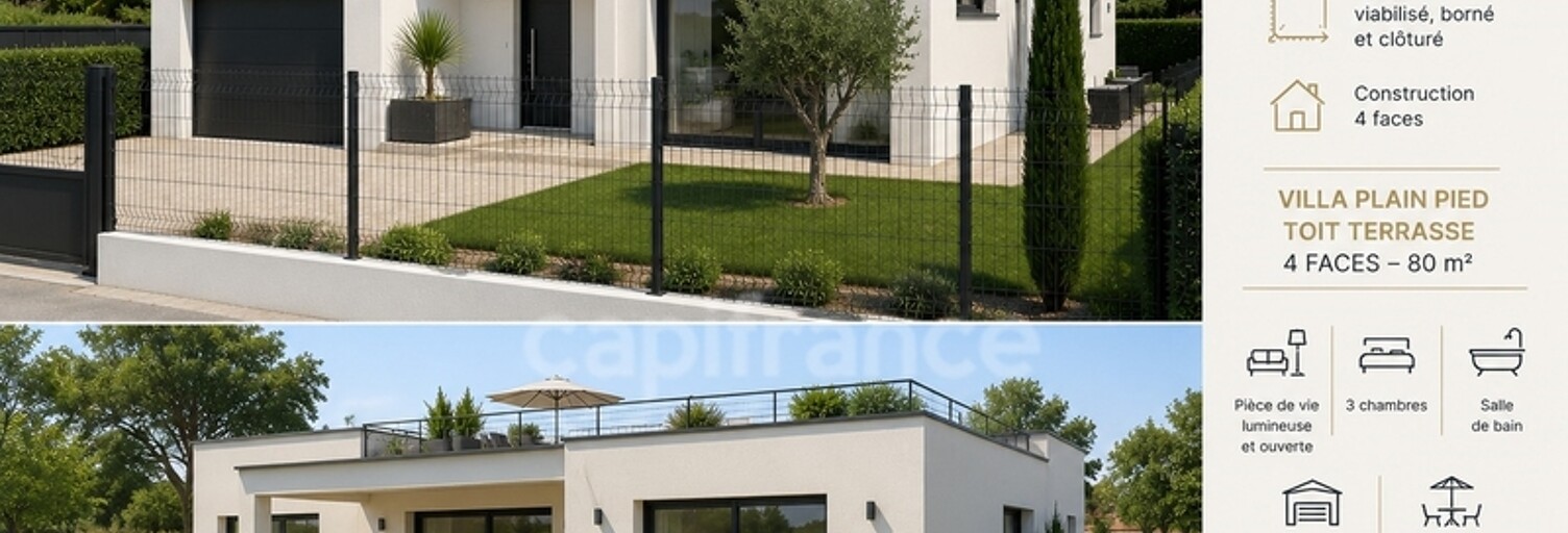 Terrain  311 m² à vendre à Sérignan (34410)