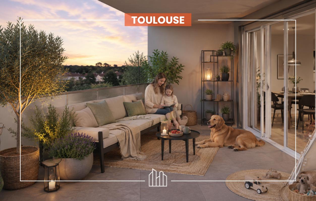 Toulouse Appartement neuf 3 pièces 63 m²