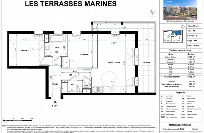 APPARTEMENT T3 NEUF RE 2020 AVEC TERRASSE ET DOUBLE PARKING EN SOUS-SOL À VENDRE · NF Habitat · Éligible PTZ · Dispositif Jeanbrun · TVA 5,5% sous conditions — photo 2