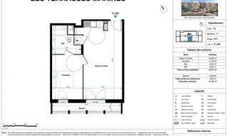 Appartement 2 Pièces 42 m² à vendre à Marseille 16 (13016)