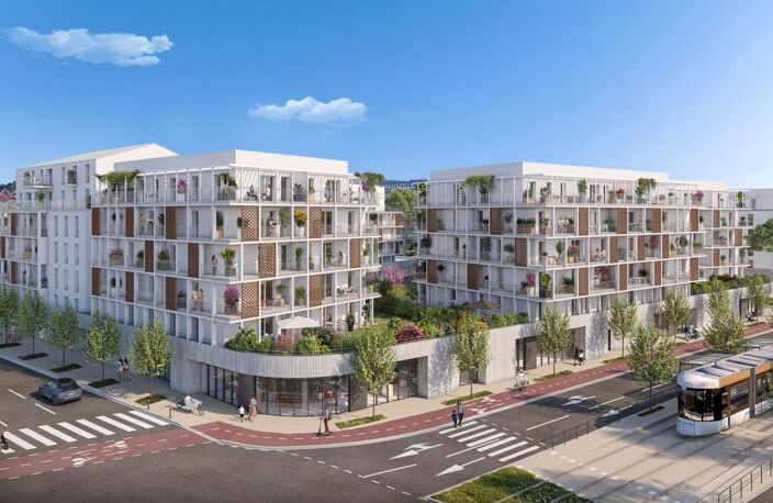 Appartement Type 2 avec balcon et parking privatif en sous-sol à vendre -- Neuf RE 2020 · NF Habitat · Éligible PTZ · Dispositif Jeanbrun · TVA 5,5% sous conditions — photo 2