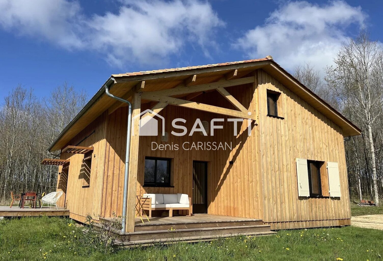 Maison bois sur terrain boisé de 1,7 Ha — photo 1