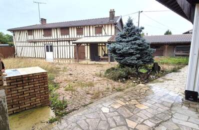 Belle Maison de Village et de Caractère style Champenois de 155 m² à Rénover et Façonner à votre Goût avec sa Cour sécurisée, Terrasse couverte, Garage et Grange de 125 m², Appentis, Bûcher et Terrain arboré de 973 m² — photo du bien