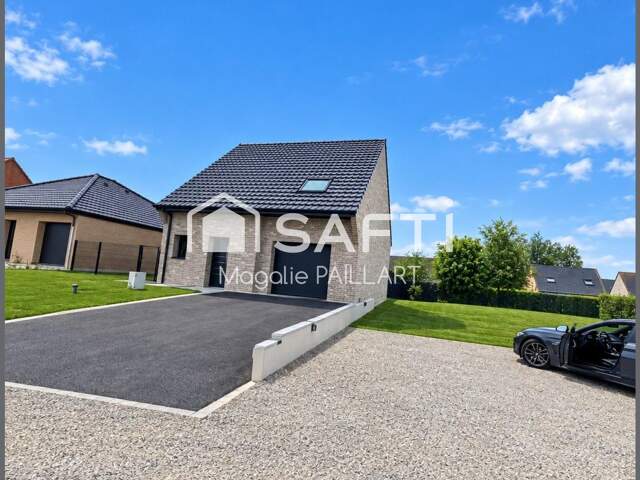 Maison neuve, 108 m2, 4 chambres, garage, jardin — photo du bien