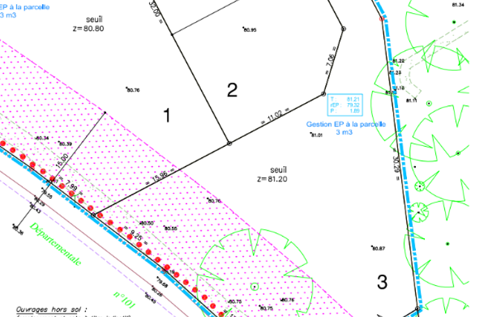 Vente Terrain à bâtir 792 m&sup2; — photo 2