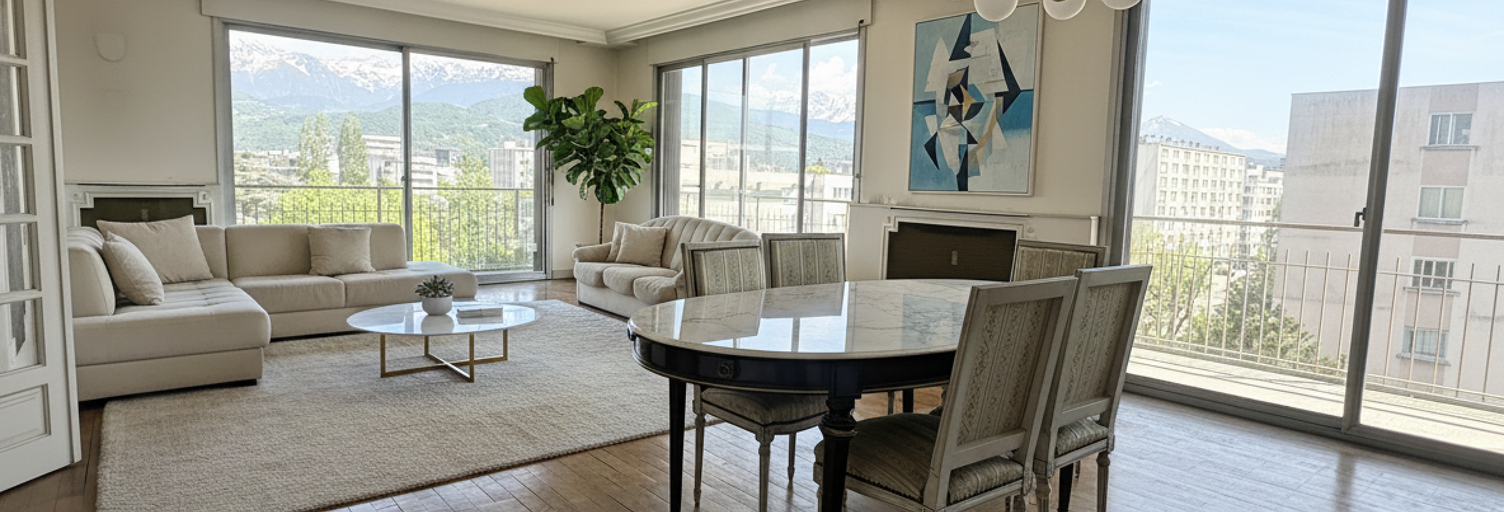 Appartement 4 Pièces 122 m² à vendre à Grenoble (38100)