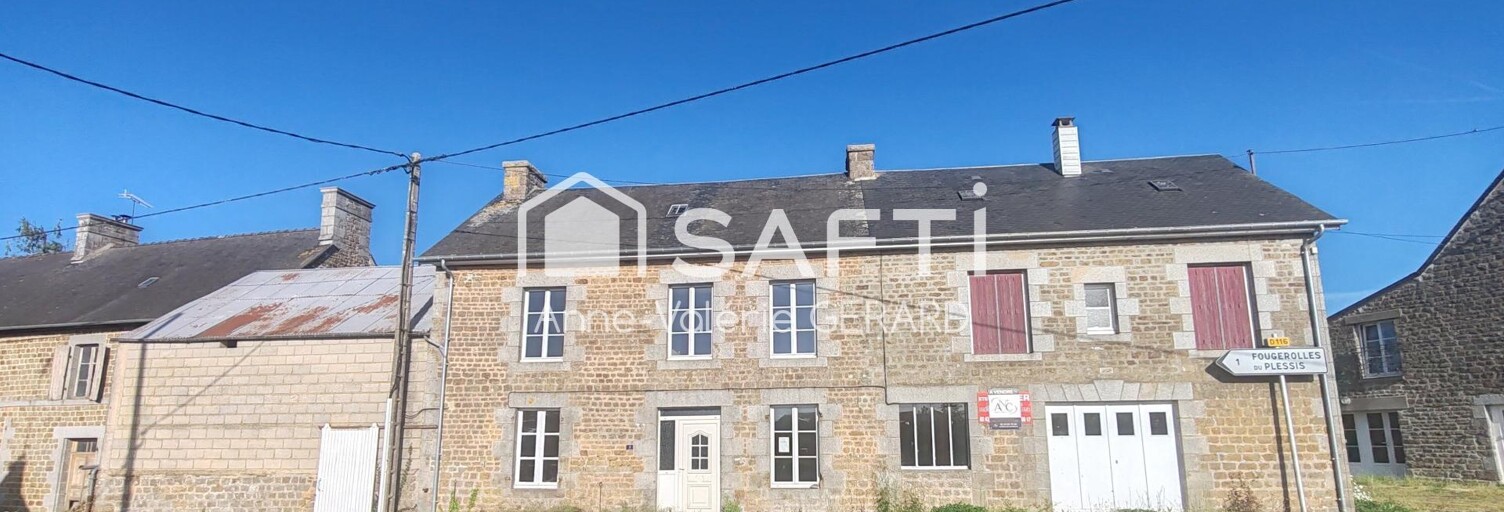 Maison 4 Pièces 150 m² à vendre à Fougerolles-du-Plessis (53190)